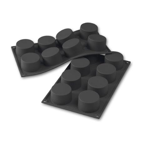 Silikónová forma na monoporcie CYLINDER, 300x175 mm – MARTELLATO