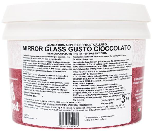 Ochutená zrkadlová poleva Mirror Glass, 3 kg – LAPED