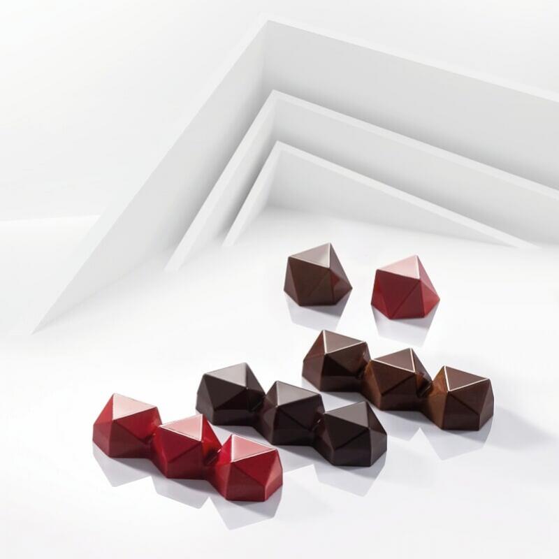 Polykarbonátová forma na pralinky 275 x 175 mm, MODERN BON – MARTELLATO