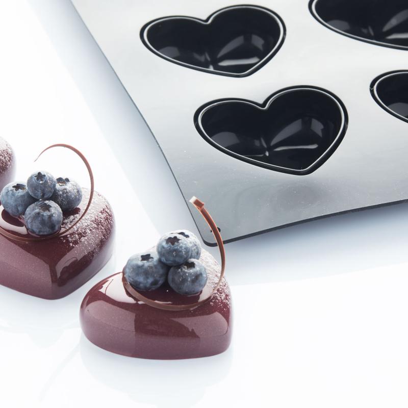 Silikónová forma na monoporcie LOVE, 300x175 mm – MARTELLATO
